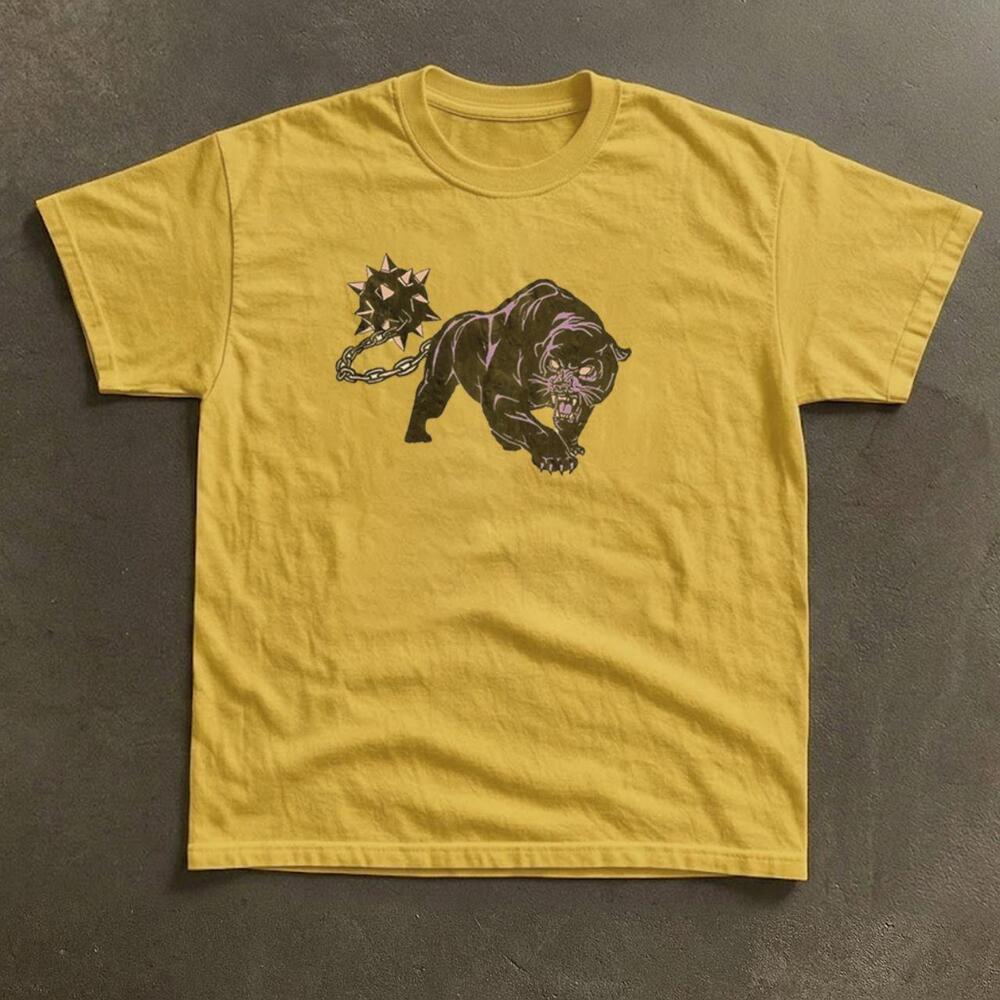 Gildan Black Panther Morning Star Design Graphic T-Shirt